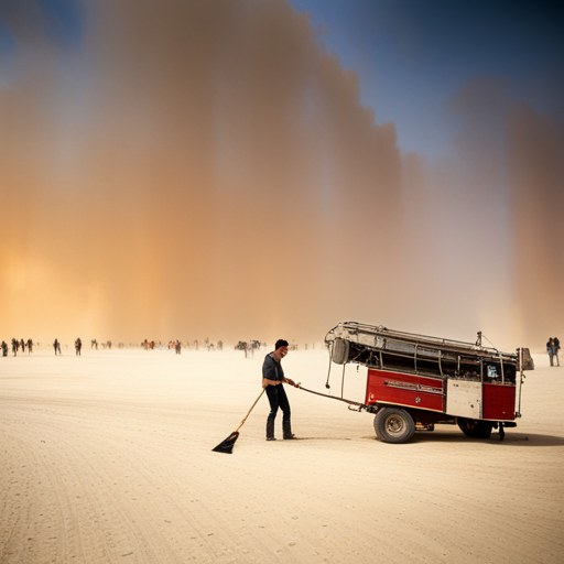 Burning Man Cleanup Begins Amidst Mud and Trash After Summer Storm